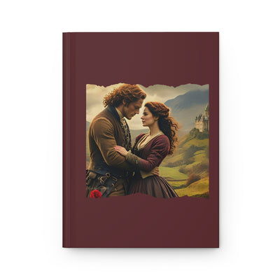 Highland Hearts Hardcover Journal -  Scottish Couple - perfect for fans of Outlander