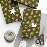 Kitten's First Holiday Wrapping Paper - Sweet Kitten Design