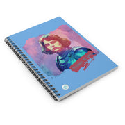 Jeanne d'Arc Spiral Notebook - Ruled Line - Empowerment and Creativity - Joan of Arc Artisticly Inspired