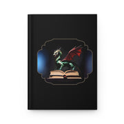 Book Dragon Hardcover Journal Matte