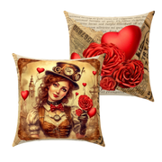 Timeless Affection Knife Edge Throw Pillow Cover - Cover Only