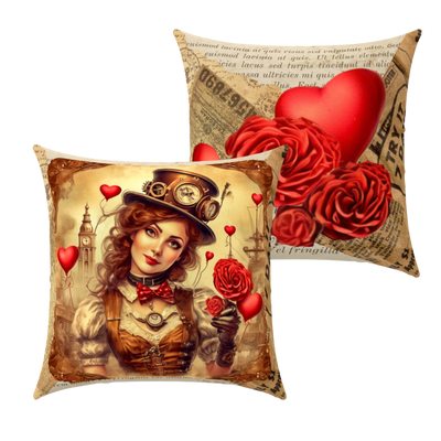 Timeless Affection Knife Edge Throw Pillow Cover - Cover Only